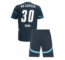RB Leipzig Benjamin Sesko #30 Koszulka Trzecia dzieci 2024-25 Krótki Rękaw (+ krótkie spodenki)